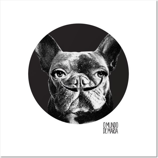 French bulldog Dali Fornasetti Wall Art by omundodemaria